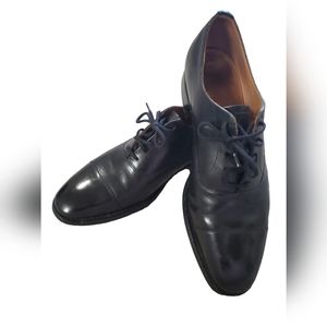 Church’s Custom Grade Black Leather Consul IV Cap Toe Oxford Dress Shoe US 9.5